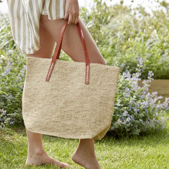 NWT Mar Y Sol Portland Shoulder Bag Natural - Picture 4 of 8